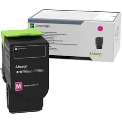 Tonercartridge lexmark 78c2xme magenta