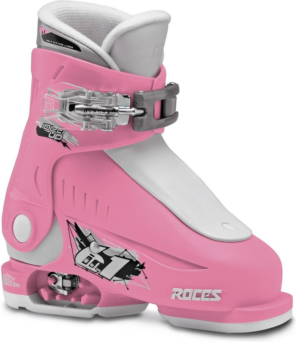 Roces - idea up - Skischuhe - Kinder - 16,0-18,5 (25-29) - Weiß - Rosa