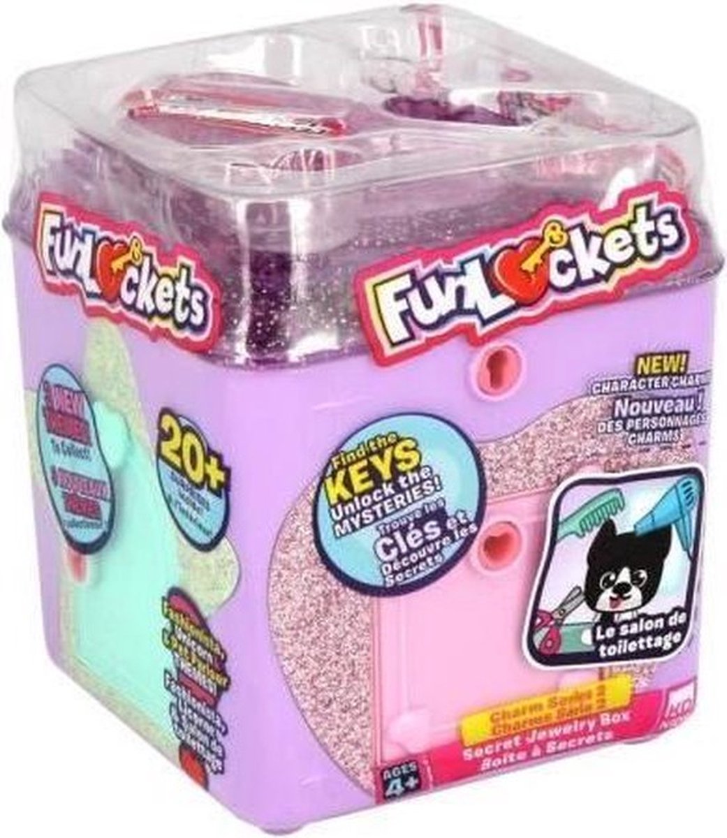 Funlockets Jumbo – Geheime Schmuckschatulle – Geheime Schmuckschatulle – Mädchen ab 4 Jahren – mit über 20 Überraschungen