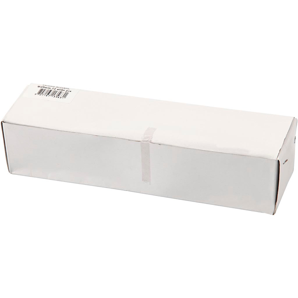 Creativ Company Lack-Lackpinsel, L: 18,5 cm, B: 25 mm, flach, 12 Stück 1 Box