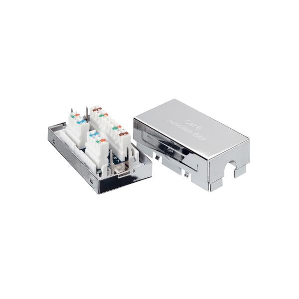Equip 135620 geschirmte Anschlussdose der Kategorie 6, ABS-Kunststoff, 62 g, 34,9 mm, 23,9 mm, 62,8 mm