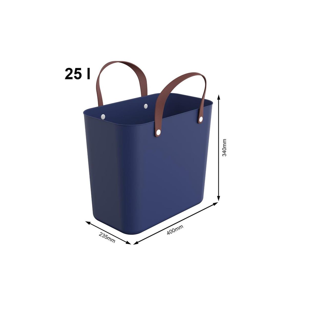 Rotho Style Multibag 25l dunkelblau