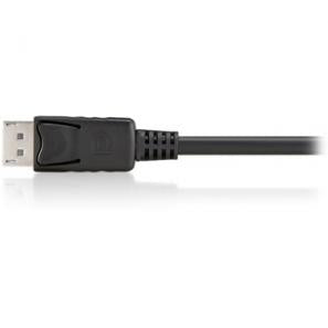 Equip 119331 Displayport-Kabel mit Riegel, mm, 1 m, schwarz