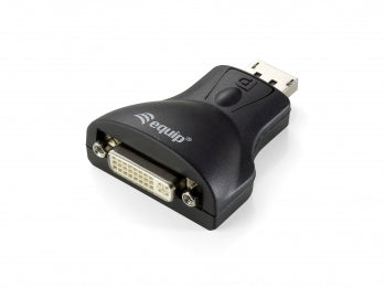 Equip 133431 DisplayPort-auf-DVI-I-Dual-Link-Adapter, 0,2 m, DisplayPort, DVI, m f, 1920 x 1080p