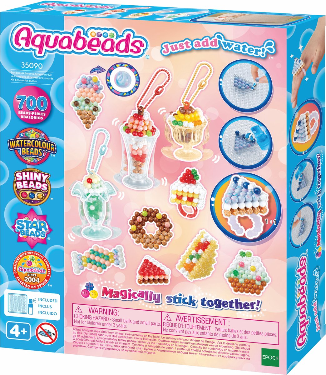 Aquabeads Bastelset süße Accessoires