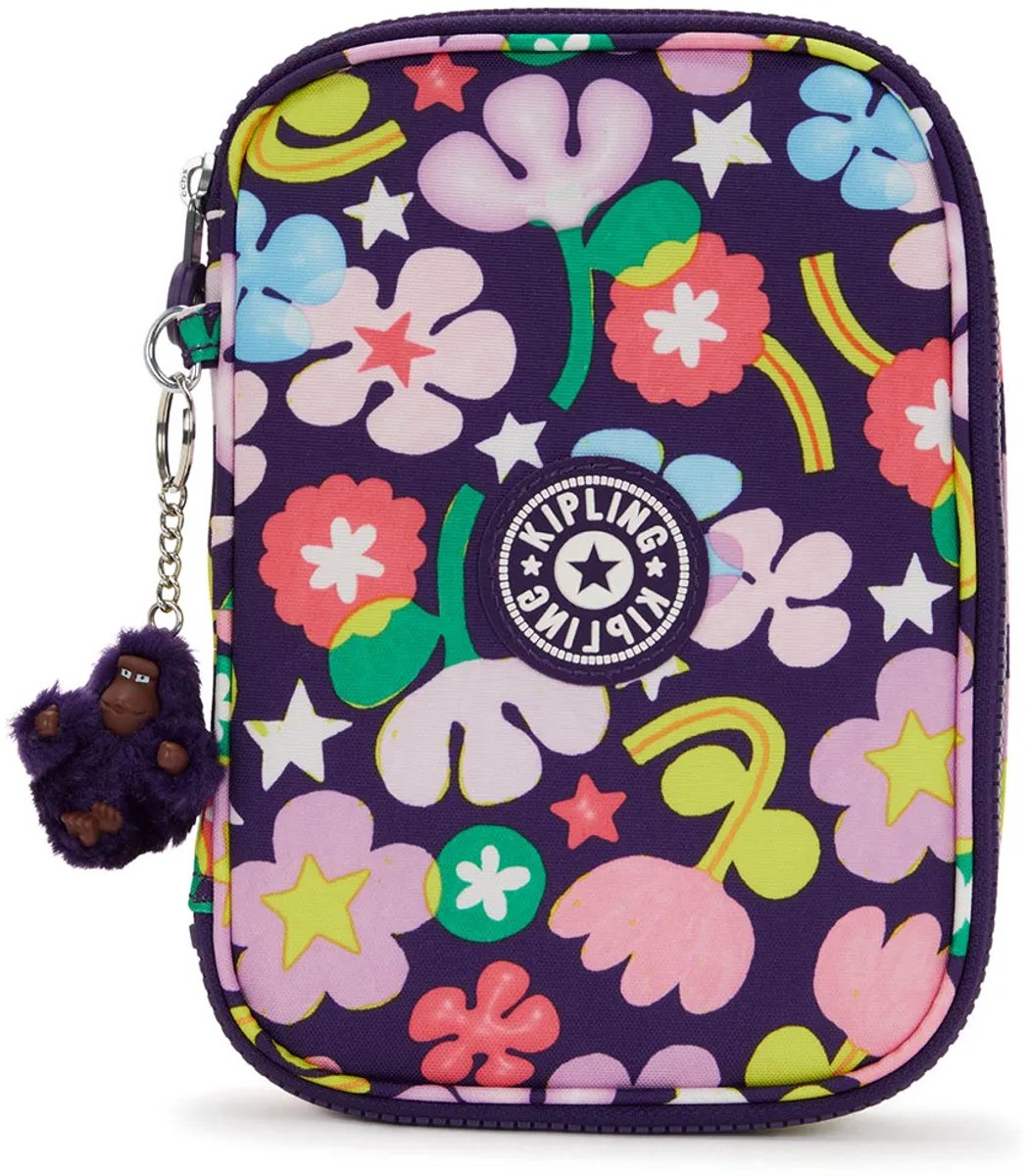 Kipling 100 Tripe Federmäppchen lila Mann