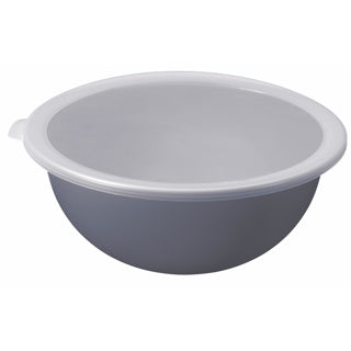 Rotho Schüssel mit Deckel 4,8 l Horizontblau | 2 Stk