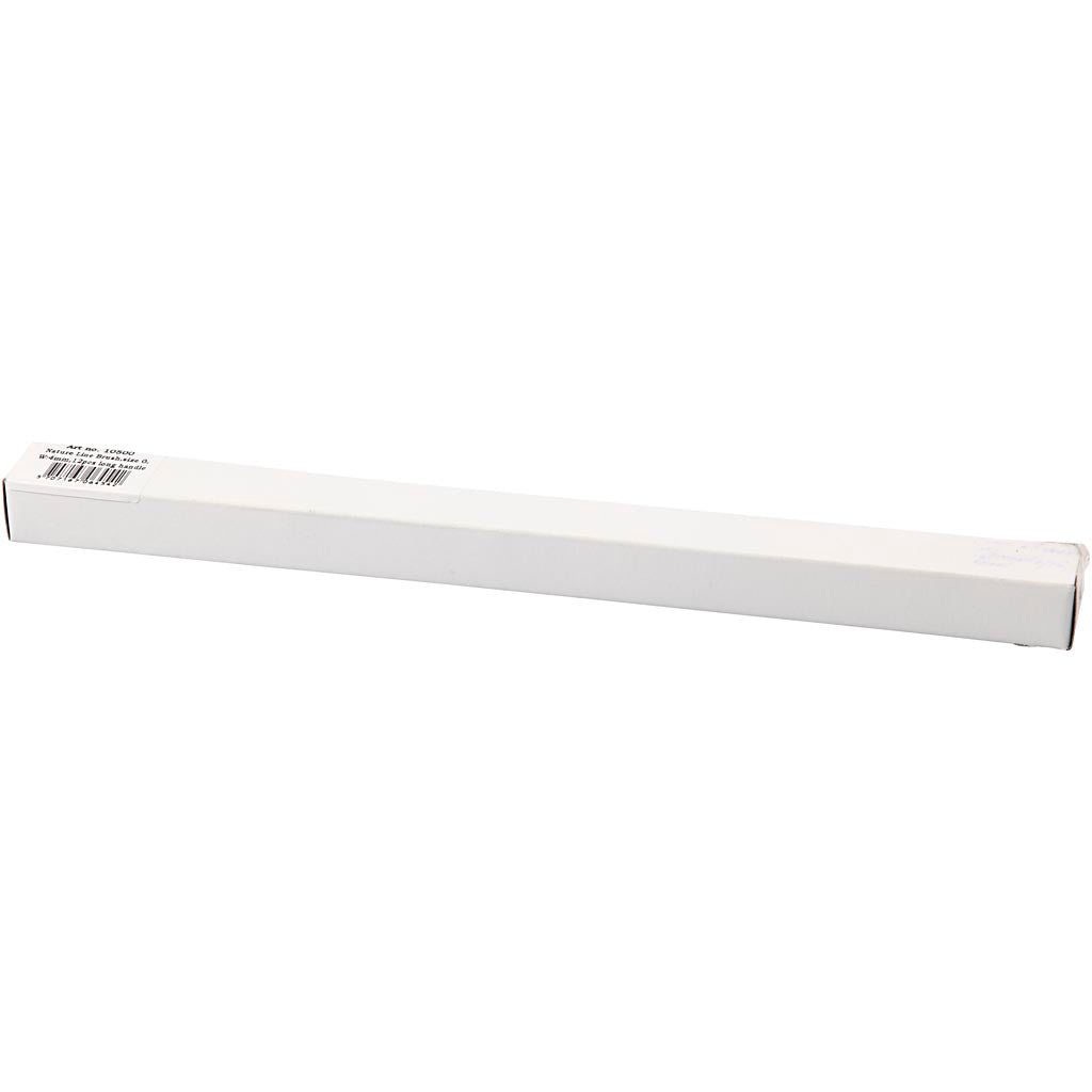 Creativ Company Nature Line Pinsel, Größe 0, B: 4 mm, langer Stiel, 12 Stück 1 Box