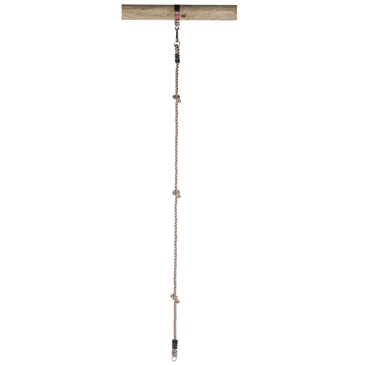 Swinging Climbing Seil mit 2 Ringen, 190 cm
