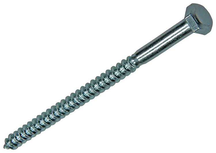 Mack 1007035 - houtdraadbout staal verzinkt 50 st 6 x 100 mm | 1 stuks
