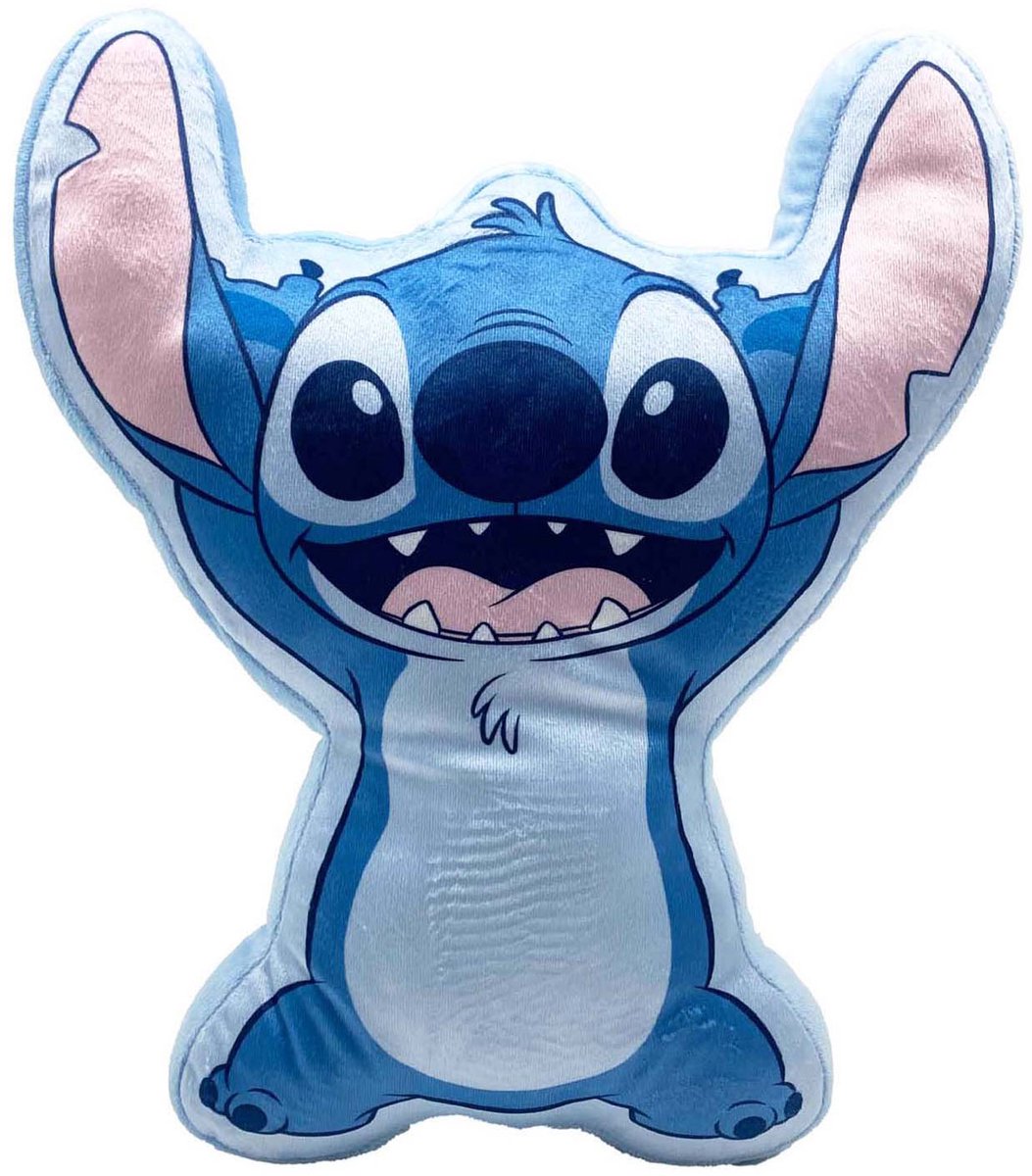 Markenloses, stichförmiges Sans-Marque-Kissen – Disney-Dekorationskissen, 33 cm, Polyester.