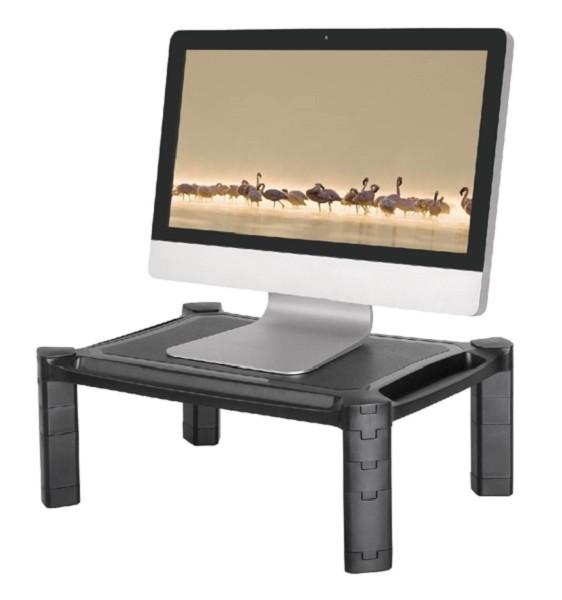 Neomounts NSmonitor20 Schreibtisch-Stützerhöhung für Monitore, Notebooks, 10–32, 10 kg, schwarz
