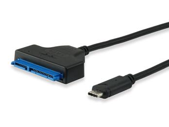 Equip 133456 USB-Typ-C-Stecker auf SATA-Stecker-Adapter, 50 cm
