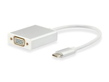 Equip 133451 USB-Typ-C-Stecker auf HD15-VGA-Buchse, 15 cm