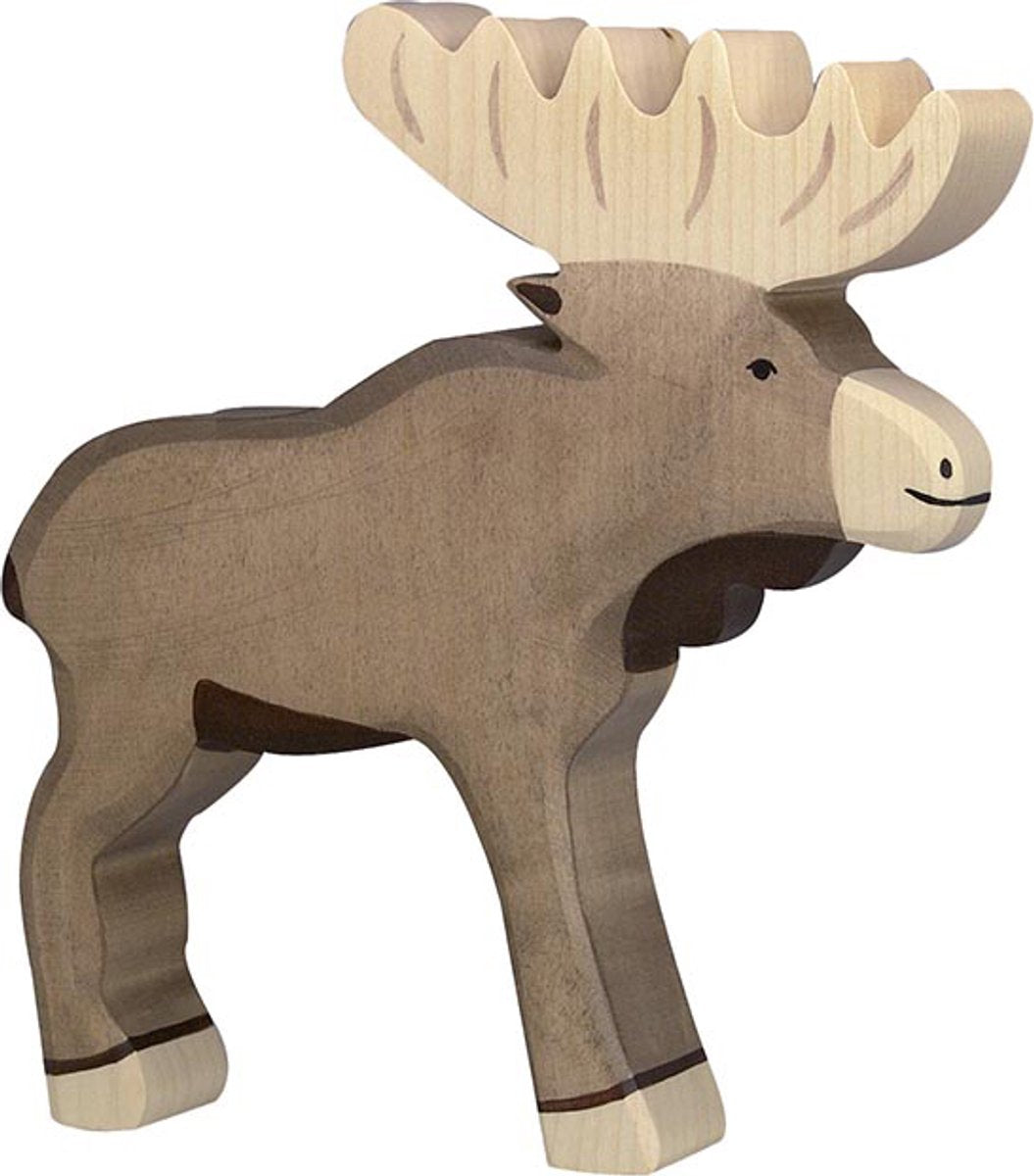 Holztiger-Elch. 18,5 cm.