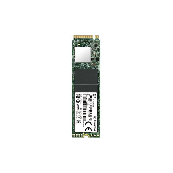 Transcend ts256gmte110s 110s PCIe SSD, NVME PCIe 3x4, 256 GB, 3D NAND, 1500 400 MB s, 90.000 IOPS