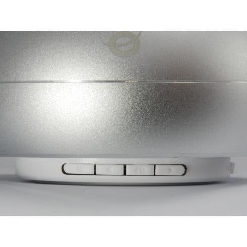 Conceptronic Beattie 01s kabelloser Bluetooth-Lautsprecher, Micro-USB, 3 W, 150–20000 Hz, Silber