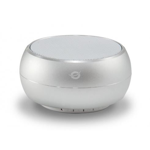 Conceptronic Beattie 01s kabelloser Bluetooth-Lautsprecher, Micro-USB, 3 W, 150–20000 Hz, Silber