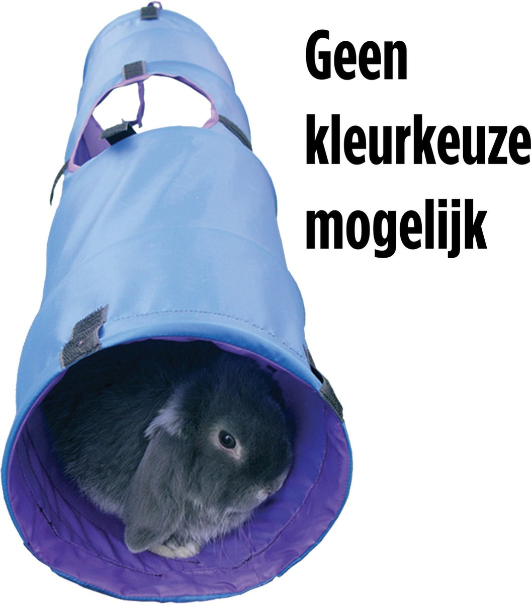 Kaninchentunnel aus Rosenholz – Spielzeug für Kaninchen – 90 x 20 x 20 cm