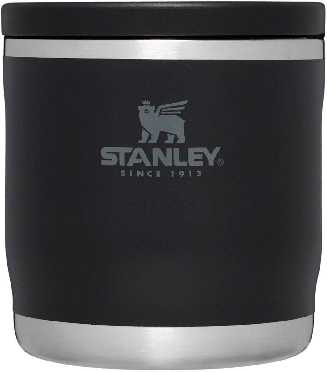 Stanley Adventure To-Go Thermos-Lunchbox 350 ml – 4 Stunden heiß – 4 Stunden kalt – auslaufsicherer Lebensmittelbehälter – einfaches Befüllen und Reinigen – BPA-frei – Schwarz