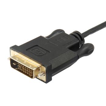 Equip 133468 USB-Typ-C-auf-DVI-D-Kabel, männlich, gerade, 1,8 m, schwarz