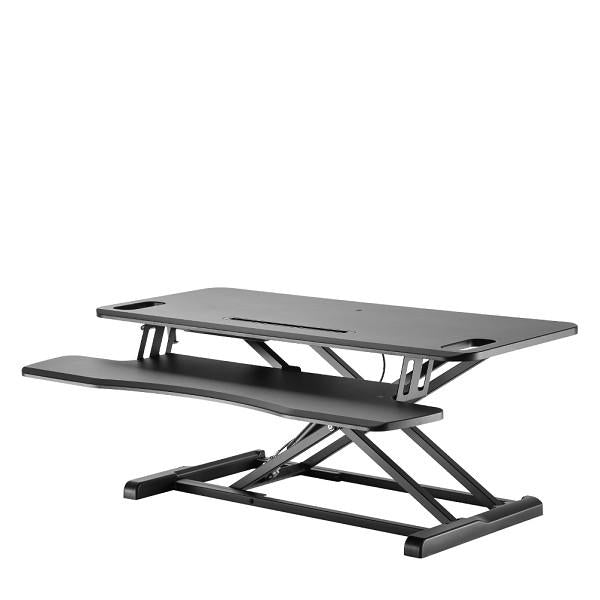 Neomounts ns-ws300black Sitz-Steh-Desktop-Workstation, 17 kg, 11 - 51 cm, schwarz