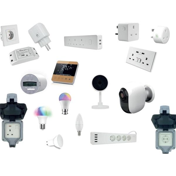 Woox r4967 intelligenter WLAN-Schalter mit Tuya-Stromversorgung, 10 A, 2300 W, 100–240 VAC, 50–60 Hz, WLAN