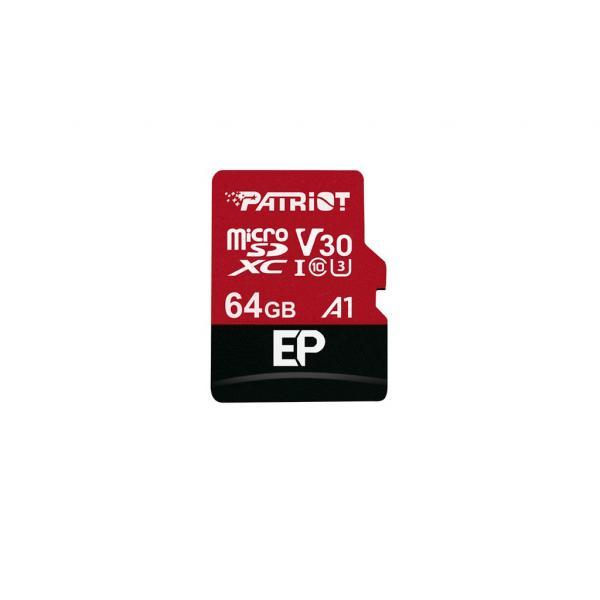 Patriot Patriot PEF256GEP31MCX EP-Serie Hochleistungs-Micro-SDXC, 256 GB, 4K, V30 A1, 100 80 MB s