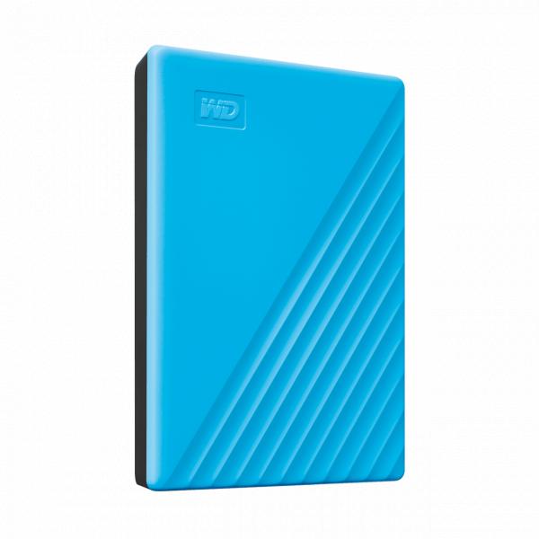 Western Digital wdbpkj0040bbl-wesn My Passport externe Festplatte, 4 TB, USB 3.2 Gen 1, blau