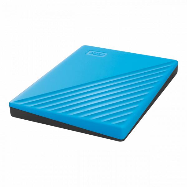 Western Digital wdbpkj0040bbl-wesn My Passport externe Festplatte, 4 TB, USB 3.2 Gen 1, blau