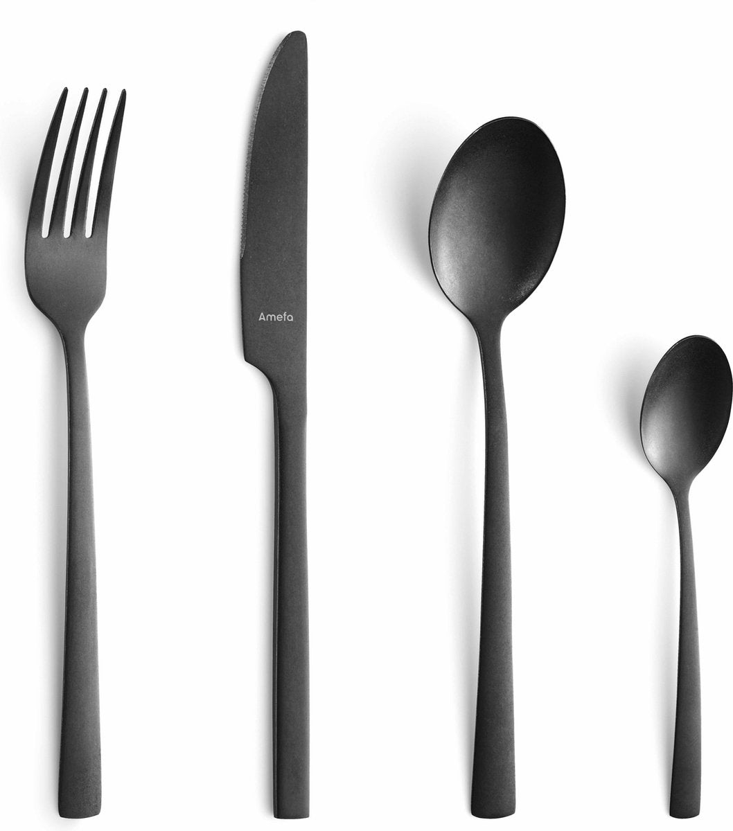 Amefa Manille Vintage Besteckset 16-teilig schwarz