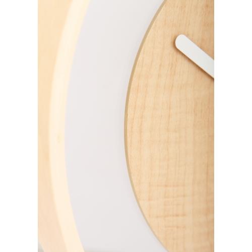 Nexttime Uhr 3046 Holzschlaufe, ø30 cm, Wand, Holz