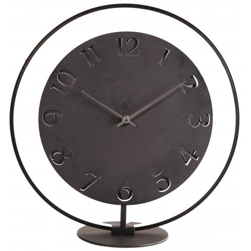 Nexttime-Uhr 5188zwing, 41x40 cm, schwarz