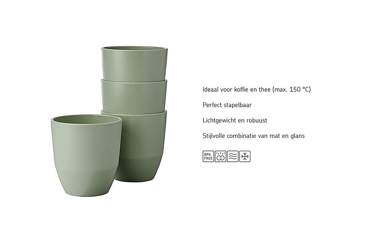 Mepal Becher Silueta 200ml - Nordic White
