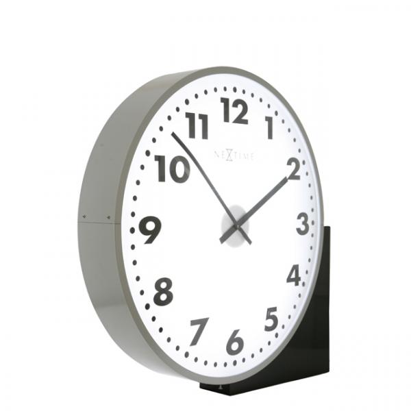 Nexttime-Uhr 2509, ø90 cm, für den Außenbereich, römisch-arabisch, doppelseitig