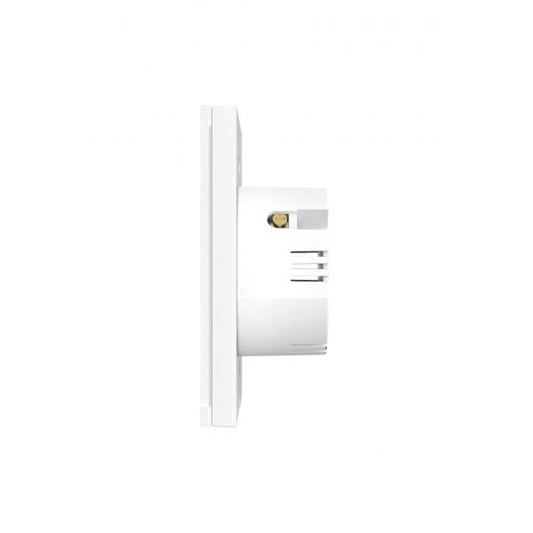 Woox r7063 intelligenter Wandlichtschalter, WLAN 2,4 GHz, Schuko, <= 800 W, 10–30 m, weiß