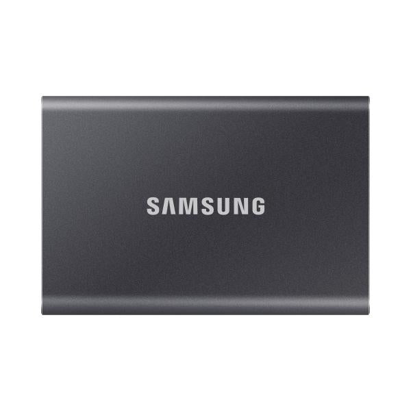 Samsung mu-pc500t ww t7 tragbare SSD, 500 GB, USB Typ-C, 3.2 Gen 2, 1000 MB s, Passwort, grau