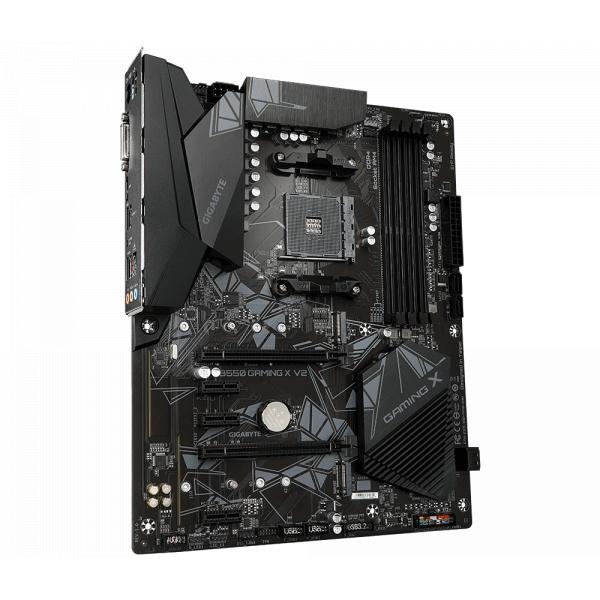 Gigabyte B550 Gaming X V2, ATX, AMD Ryzen, AM4, 4x DDR4, 3200 MHz, M.2, 100 GBE, U/min