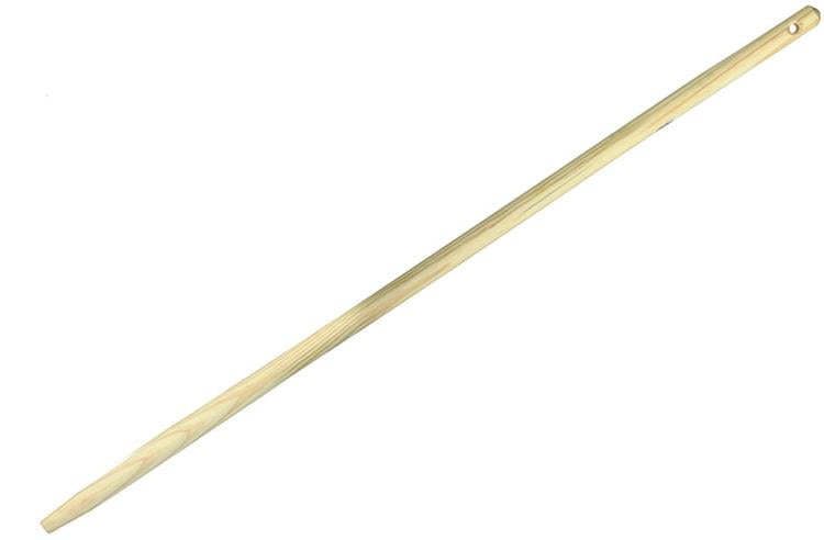1000046 - Besenstiel Holz 150cm + Aufhängeloch | 25 Stück