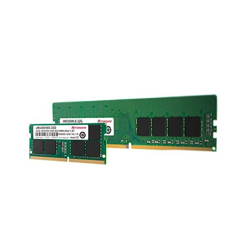Transcend jm3200hlb-16g Jetram 16 GB, DDR4, U-Dimm, 3200 MHz, 2rx8, 1gx8, cl22, 1,2 V