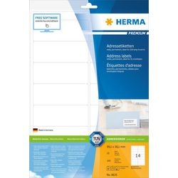 Etiketten herma