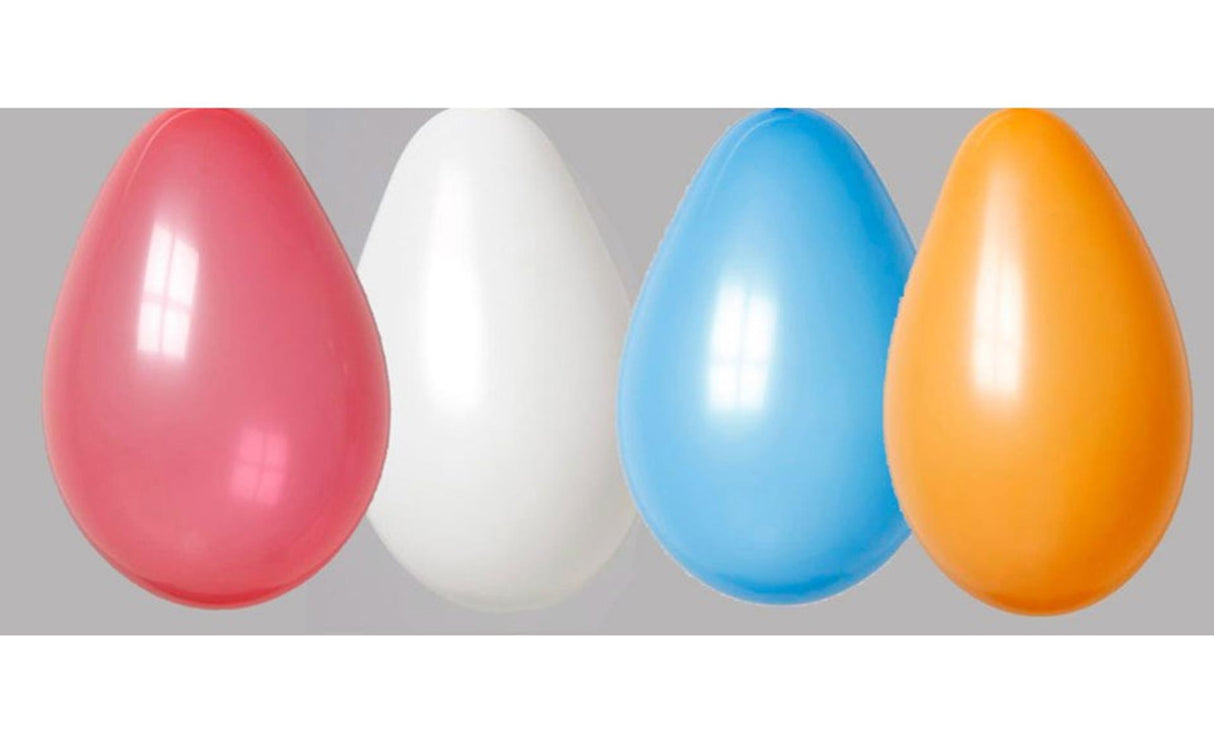 Globos Beutel mit 100 Luftballons ro wi bl or
