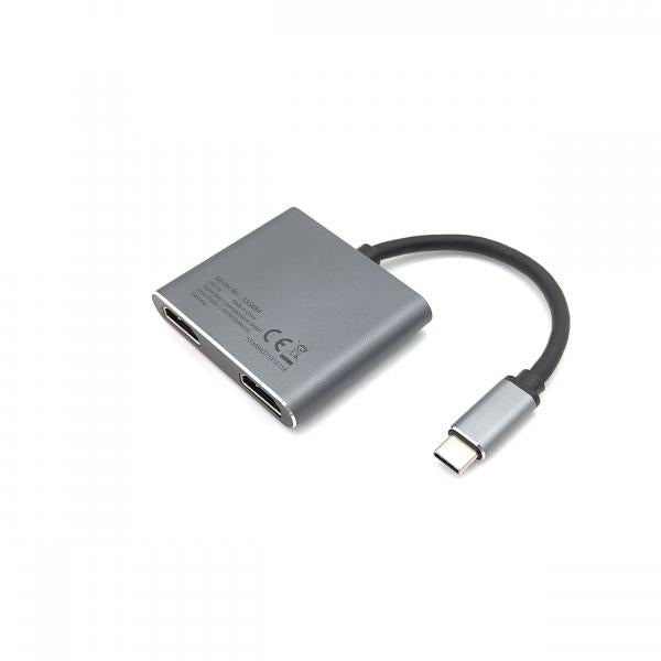 Ausgestattet mit dem USB-C 4-in-1-Dual-HDMI-Adapter 133484