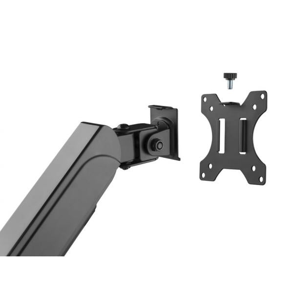 Equip 650134 17 -27 Tischhalterung für drei Monitore, Klemme, 21 kg, 75 x 75 mm, 100 x 100 mm