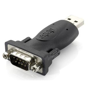 Equip 133382 USB-Typ-A-auf-Seriell-RS232-DB9-Adapter, USB-A, RS-232, schwarz