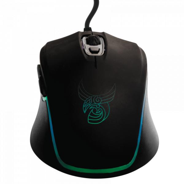 L33t Gaming 160399 Tyrfing kabelgebundene RGB-Gaming-Maus, 6 Tasten, 10.000 dpi, USB