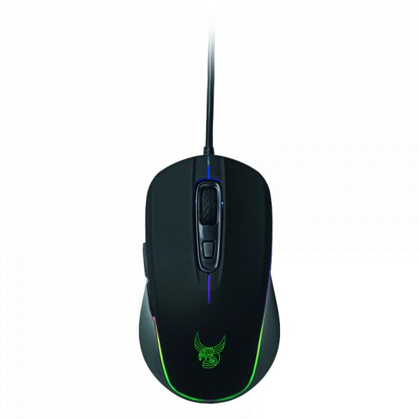 L33t Gaming 160399 Tyrfing kabelgebundene RGB-Gaming-Maus, 6 Tasten, 10.000 dpi, USB
