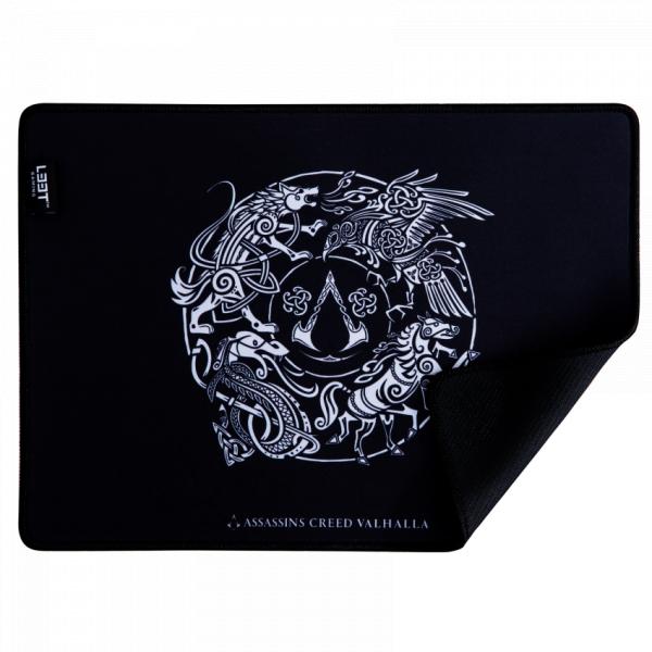 L33T Gaming 1830142 Assassin's Creed Mauspad klein, 270x215x3 mm, schwarz