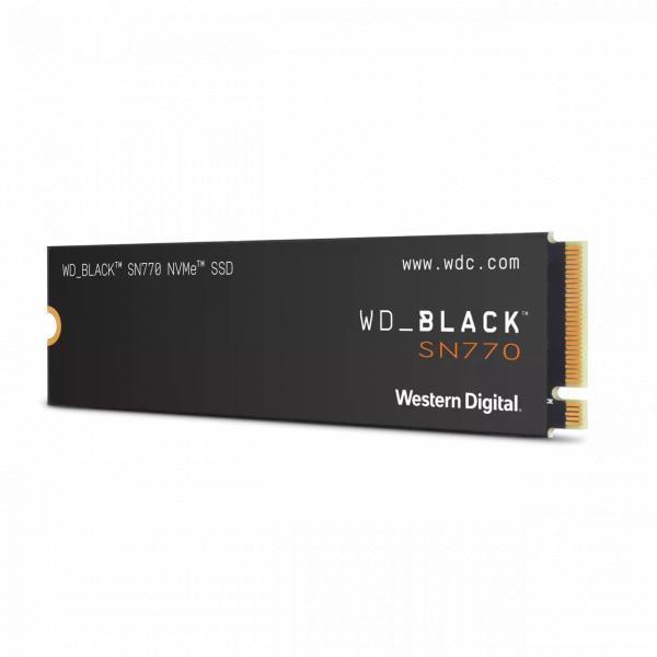 Western Digital WDS100T3X0E Sn770 Schwarz SSD, 1 TB, M.2N VME, PCIe Gen4 x4, 5150 4900 MB s