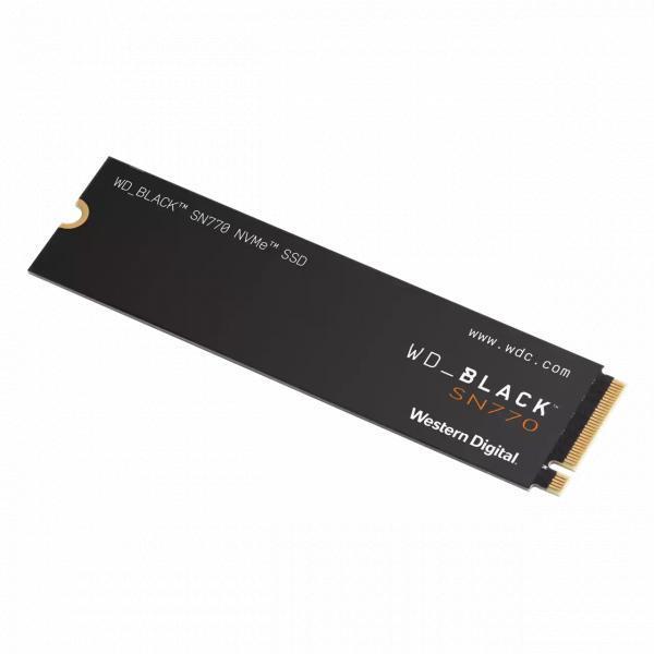 Western Digital WDS100T3X0E Sn770 Schwarz SSD, 1 TB, M.2N VME, PCIe Gen4 x4, 5150 4900 MB s